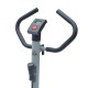 Static bike black and silver steel 87x45x94c...