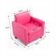 Chair for young pu pink 48x42,5x53cm...