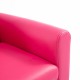 Chair for young pu pink 48x42,5x53cm...