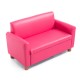 Sillón para Niños PU Rosado 84x42,5x53cm...