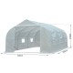 Plastic greenhouse white 350x300x200cm...