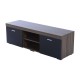 Mueble para Televisor Madera Café 140x40x44cm...