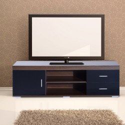 Mueble para Televisor Madera Café 140x40x45cm...