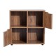 Holz Buchkoffer 60x29x60cm...