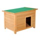 Caso cane giallo legno 85x58x58cm...