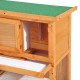 Conseiller en bois jaune 90x45x80cm...