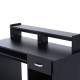 Table d'ordinateur mdf noir 106x50x93,5cm...