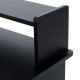 Table d'ordinateur mdf noir 106x50x93,5cm...