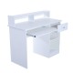 Computer table mdf white 106x50x93,5cm...