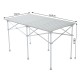 Folding table for camping terrace or garden - color.