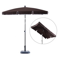 Parasol inclinable de terrasse et jardin - couleur ma.