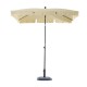 Terrace parasol garden or patio - color beige -...