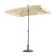 Terrace parasol garden or patio - color beige -...