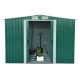 Piastra metallica capannone verde 246x192,5x177,5cm...