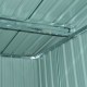 Shed metal plate green 246x192,5x177,5cm...