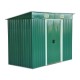 Capannone zincato piatto verde 237x119x181cm...