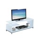 Mobili per televisione legno bianco 114x40x40,5cm...