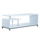 Mobili per televisione legno bianco 114x40x40,5cm...