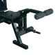 Weight bench black steel 175x98x130cm...