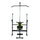 Weight bench black steel 175x110x202cm...