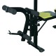 Weight bench black steel 175x110x202cm...