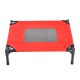 Bed for pets grey fabric 64x46x18cm...