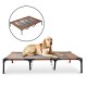 Pet bed fabric coffee 122x92x23cm.