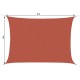 Awning garden fabric oxide red 4x6m...