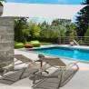 Awning garden fabric beige 3x3m.