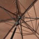 Umbrella fabric coffee φ3x2,45m...
