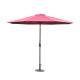 Parasol en pente pour terrasse et pot.