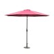 Parasol en pente pour terrasse et pot.