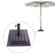 Base parasol resin bronze 44x44x33cm.