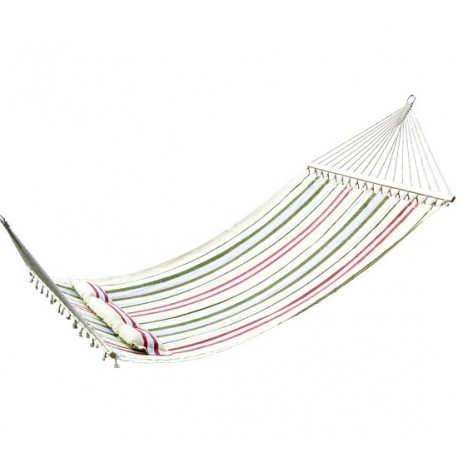 Hammock for garden or camping - multicolor - cotton ...