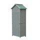 Jardim shed cinza madeira 77x54, 2x179cm...