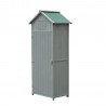 Jardin bois gris 77x54,2x179cm...