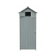 Jardim shed cinza madeira 77x54, 2x179cm...