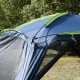 Tenda tipo dobrável para acampar - oscu azul.