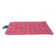 Carpet for beach folding lacquered fabric.