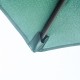 Sunshade with dark green alumini crank.