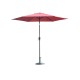 Parasol avec vin rouge à manivelle aluminium ...