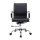 Office chair swivel black pu steel 55x62x95-...