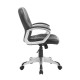 Office chair desk liftable rotary blackr.