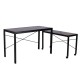 PC table pc black metal 2 tables.