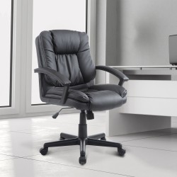 Office swivel chair black pu 62 x 67 x 94-10...