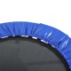 Trampolim azul escuro pvc ≈96 x 22,5c...