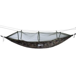 Camping hammock - military color – nylo material.