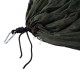 Camping hammock - military color – nylo material.