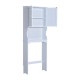 Mensola su WC – colore bianco - legno - 6...