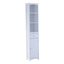 Multipurpose cabinet – white - wood – 3.